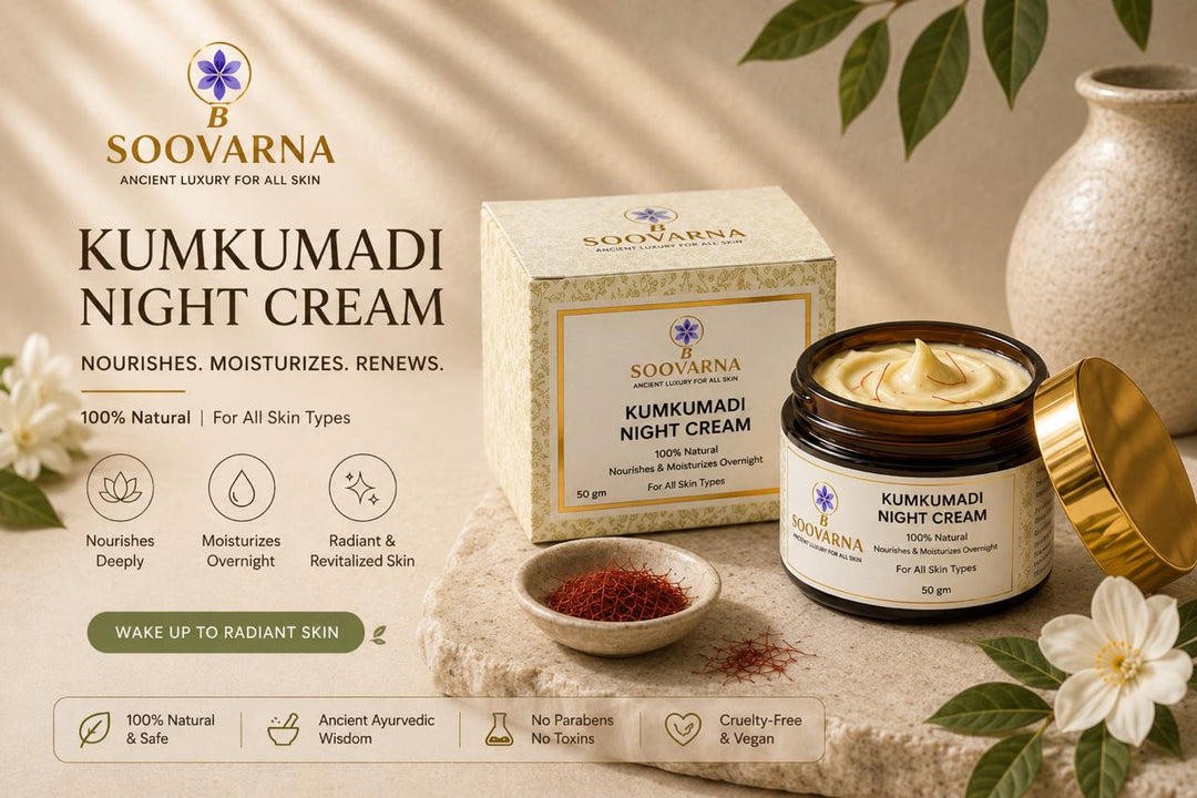 Kumkumadi Night Cream – Wake Up to Naturally Radiant Skin