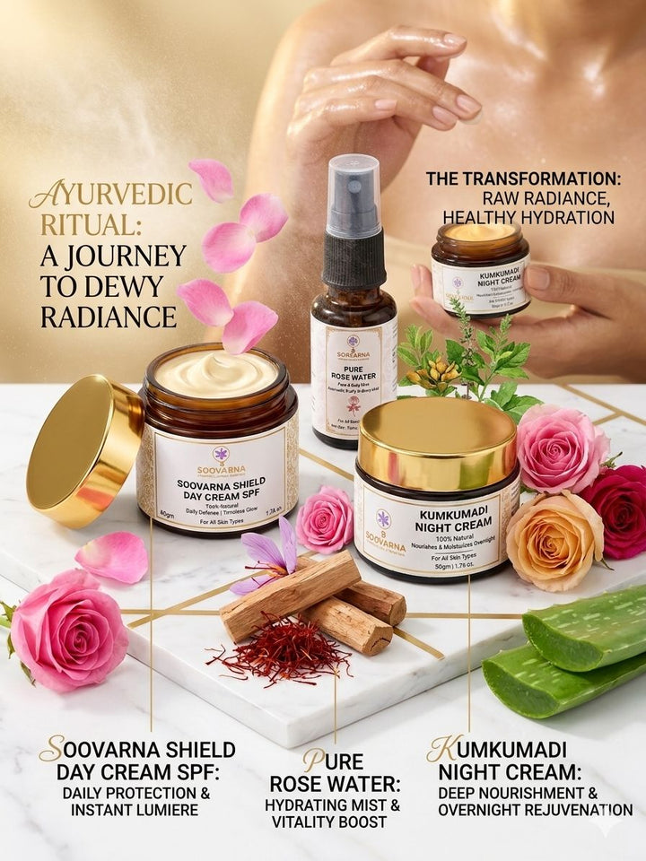 Golden Radiance Duo + Rose Mist