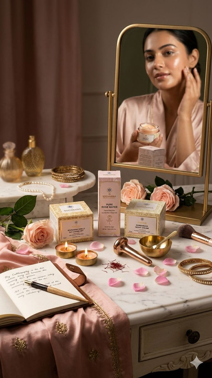 Golden Radiance Duo + Rose Mist