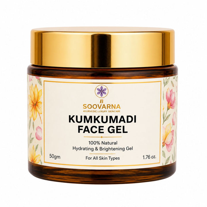 Kumkumadi Face Gel – Hydrating & Brightening Gel