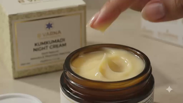Kumkumadi Night Cream – Wake Up to Naturally Radiant Skin