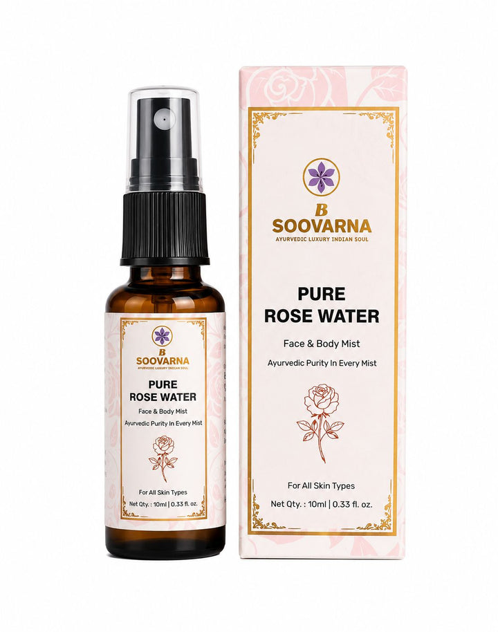 Pure Rose Water Face & Body Mist 10 ML Travel Pack