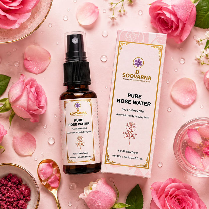 Pure Rose Water Face & Body Mist 10 ML Travel Pack
